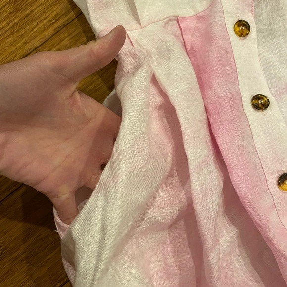 BNWT Solid and Striped Tye Dye Maxi Dress - Picture 13 of 13